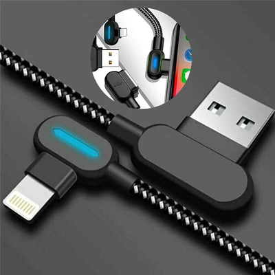 $7.27 • Buy LED Charger For 5 6 7 8 X XS XR 11 12 13 Max Fast Cable Genuine IPhone USB Lead