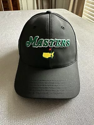 2024 MASTERS Golf Hat - Dated Performance Tech Black Cap Augusta National - NEW • $65