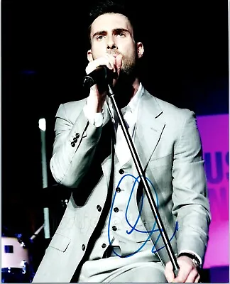 Maroon 5 Adam Levine Signed Autographed 8x10 Photo • $124.99