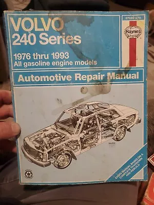 Haynes 97020 Repair Manual For Models Volvo 240 Series 1976 Thru 1993 • $9