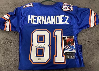 AARON HERNANDEZ Autograph Signed Florida Gators Jersey. Must See! Patriots • $2995