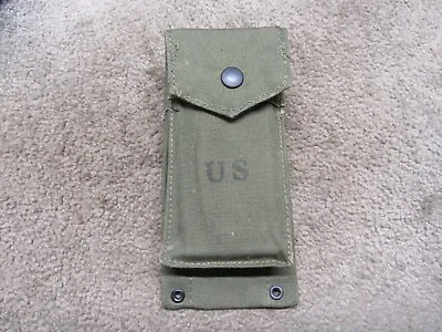 Us Vietnam Era Magazine Mag Ammo Pouch Us Military M1961 Usmc 7.62mm 30 Cal • $29.95