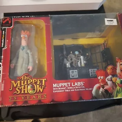 Muppet Show Palisades Muppet Beaker's Lab Playset Show Box Set New • $80