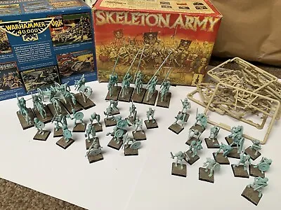 Warhammer Skeleton Army Very Old. Tomb Kings Vampire Counts The Old World • £75