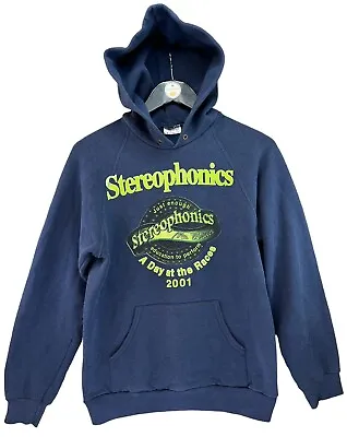 Stereophonics Vintage 2001 Hoodie UK S A Day At The Races Just Enough Education • £39.99