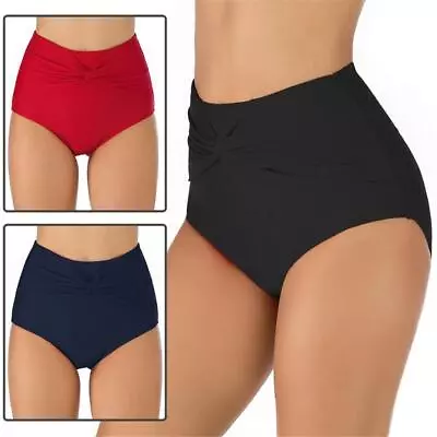 Swim Trunk Women Sexy Swim Shorts High Waist Tankini Shorts Bikini Bottom • $18.80