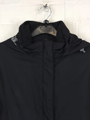 £5.30 • Buy Peter Storm Black Full Zip Hooded Waterproof Rain Coat Size UK 12 #CEG GA-1222