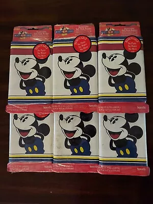 Lot Of (6) Vintage Disney Wallpaper Border Rolls Mickey Mouse • $16.99