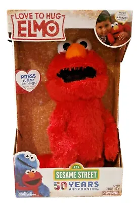 Sesame Street Love To Hug Elmo 18m - 4y By Playskool Plush • $30