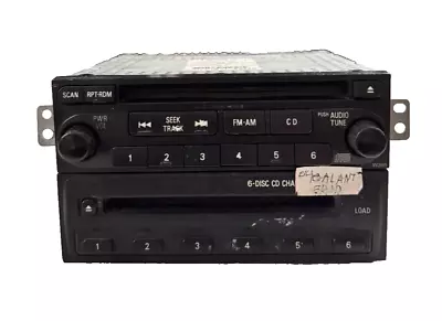 04 05 Mitsubishi Galant Radio CD Receiver MR306775 W/ 6-Disc CD Changer • $129.99