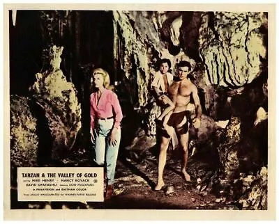 Tarzan & The Valley Of Gold Lobby Card Mike Henry Nancy Kovack Manuel Padilla Jr • $24.99