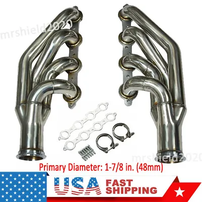 Up & Forward Turbo Headers Manifold For Corvette Chevy Pontiac 5.3 5.7 6.0L V8 • $176.99