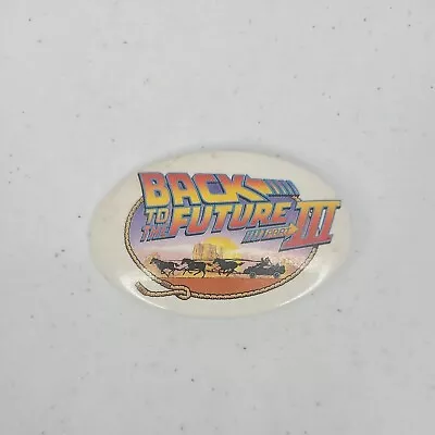 Back To The Future Part III 3 Button/Pin (Movie Theater Promo) • $8.99