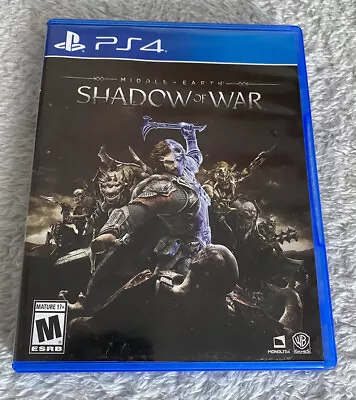 Middle-Earth: Shadow Of War - Sony PlayStation 4 • $3.50