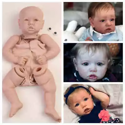 22  Reborn Baby Dolls Kits Realistic Unpainted Newborn Doll Full Vinyl Limbs DIY • $29.99