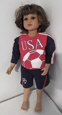 My Twinn Doll 2007 Poseable Short Brown Hair Brown Eyes 23” W/ Outfit • $49.99