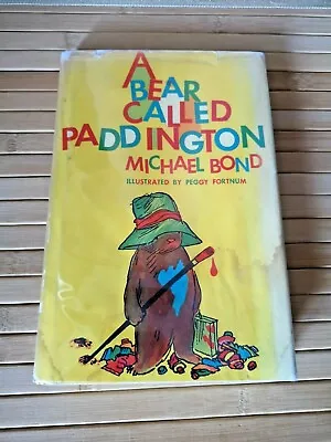 A Bear Called Paddington By Michael Bond 1960 SIGNED US 1/1 HB + SIGNED Letter • £1995