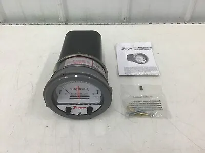 DWYER - A3000 Differential Pressure Gauge & Switch 0 To 0.25 In Wc • $350