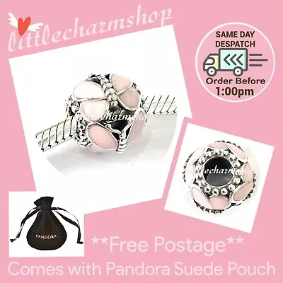 $53.10 • Buy NEW Authentic Genuine PANDORA Pink Butterflies Charm - 797855EN160 RETIRED