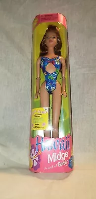 Vintage 1999 Hawaii Barbie Midge Doll Mattel Brand New In Box • $19.99