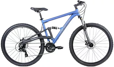 FSX29 LTD Full Suspension Mountain Bike 17in Frame Satin Nautical Blue 21 Speed • $375