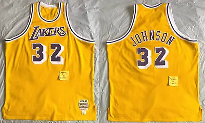 Vintage Size 56 Magic Johnson Lakers Mitchell & Ness Sewn ROOKIE 1979-80 Jersey • $110