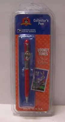 $8.99 • Buy Vintage NOS LOONEY TUNES TAZ COLLECTORS PEN USPS STAMP COLLECTION NEW