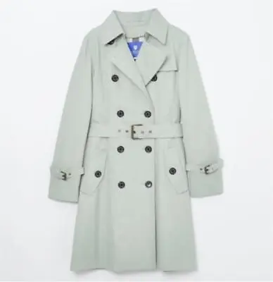Blue Label Burberry Crestbridge Trench Coat/New With Tags • $510.75