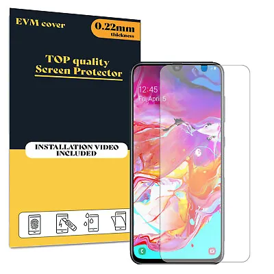 Screen Protector Cover For Samsung Galaxy A70 TPU FILM • £3.99