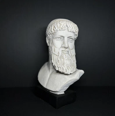 $5 • Buy Poseidon Of Artemision Bust Handmade Plaster Sculpture