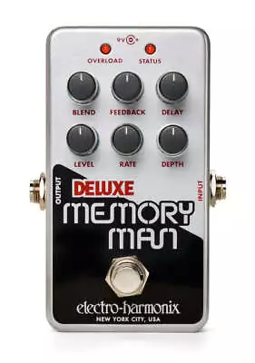 Electro-Harmonix Nano Deluxe Memory Man Analog Delay Pedal • $213.30