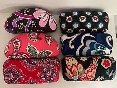 NEW No Tag Vera Bradley Hard Sunglass Eyeglass Clamshell Case Vintage Patterns • $14.95