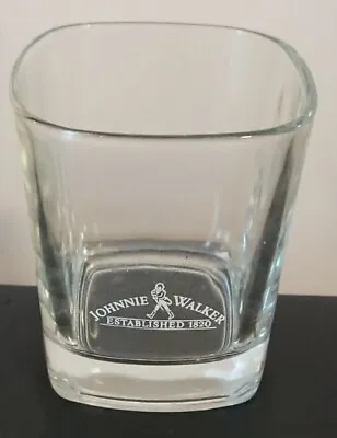 $8.99 • Buy Collectable Johnnie Walker Est. 1820 Scotch Whiskey Square Round Spirit Glass 