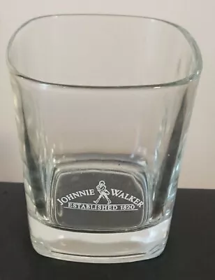 $8.99 • Buy Collectable Johnnie Walker Est. 1820 Scotch Whiskey Square Round Spirit Glass 