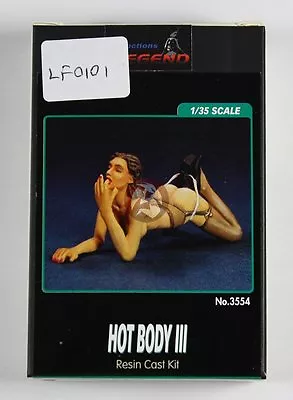 Legend 1/35 Hot Body III Girl In Lingerie Posing On Ground [Resin Figure] LF0101 • $13.95