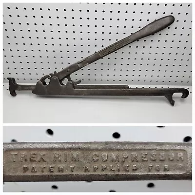 Trex Rim Compressor - Model T Ratcheting Rim Jack - Trexler Co - Philadelphia PA • $59.97