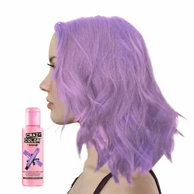 Crazy Color Semi Permanent Hair Dye 100ml (ALL COLOURS AVAILABLE) • £7.49