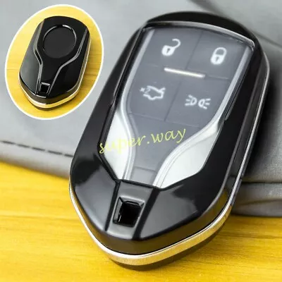 Black Hard Shell Key Case Cover Holder For Maserati Ghibli Levante Quattroporte • $23.98