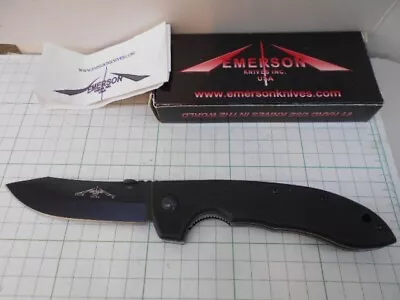 EMERSON  KNIFE   CQC-8  Made In 2004 EDITION No182  Made In USA • $199.99