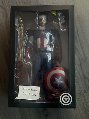 Hot Toys Captain America Figure. Avengers Endgame 2012 Version. MMS563. UK Sale. • £140