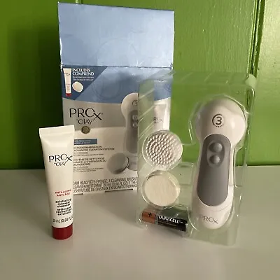 NEW Pro X PROX Olay Microdermabrasion Advanced Cleansing System ** NO Blue Tube • $37.95