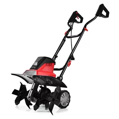 Electric Tiller And Cultivator 9-Inch Tilling Depth W/ Powerful 13.5 Amp Motor • $185.95