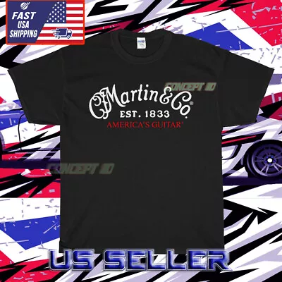 Hot Shirt Martin & Co Guitars Logo T-shirt Unisex Tee Funny Usa Size S-5xl • $16.99