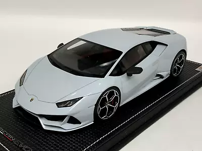 1/18 MR Collection Lamborghini Huracan Evo Coupe Ice White  One Off   FM24 • $599.95