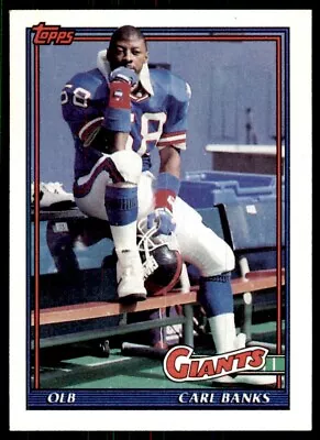 1991 Topps Carl Banks New York Giants #19 • $1.85