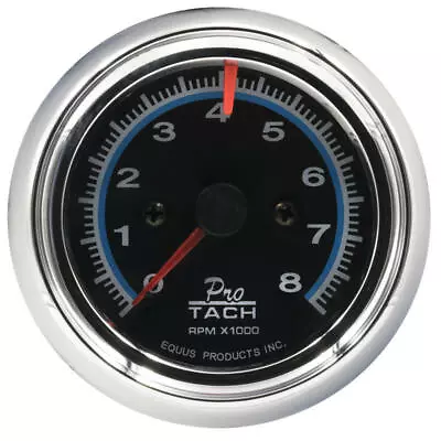 Equus Tachometer Gauge 6076; 6000 Series 0 To 8000 RPM 2-1/2  Electric • $53.79