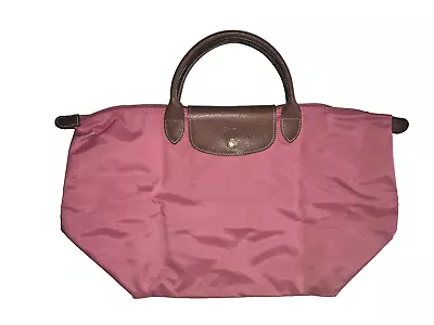 LONGCHAMP  Paris Pink Fold Up Tote Bag - New • £26.99