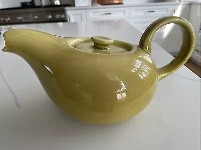 Vintage MCM Russel Wright AMERICAN MODERN Teapot W/Lid STEUBENVILLE Chartreuse • $30