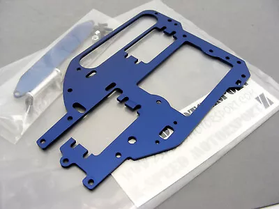 Vintage 2001 ZSPEED Mugen 1/10 MTX2 PRO-SPEC Blue Aluminum Upper Radio Tray NEW! • $99.99