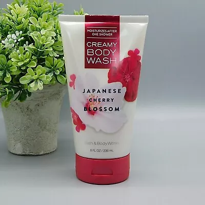 $17.98 • Buy Bath & Body Works Japanese Cherry Blossom Creamy Body Wash 8 Oz New Discontinued
